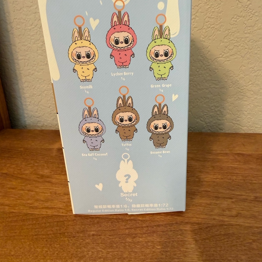 New Labubu The Monsters Exciting Macaron -Sea Salt Open Box Sealed Bag - Picture 2 of 8